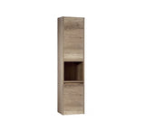 Fingerpull Wall Hung Tallboy & Storage Cabinet - 350x300x1500mm - Various Colours