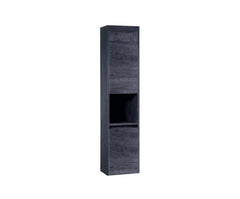 Fingerpull Wall Hung Tallboy & Storage Cabinet - 350x300x1500mm - Various Colours