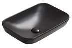 Natura Rectangular Semi-Inset Ceramic Basin