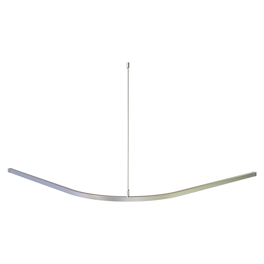 1200mm x 1200mm L Bend Shower Curtain Track System - SCT_1200X1200MM_PACK