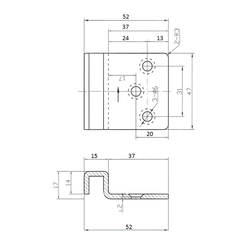 Sentinel Bumper Concealed Fix - SENTINEL_BUMP_SS