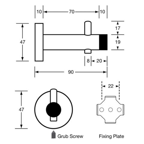 Sentinel Hook in Stainless Steel - SENTINEL_HOOK_SS