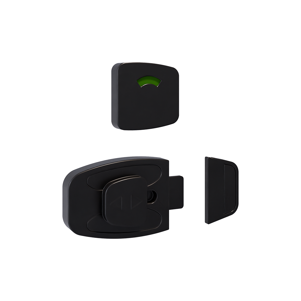 Sera Slide Lock & Indicator Set in Designer Black - SERA_LOCK_DESIGNER