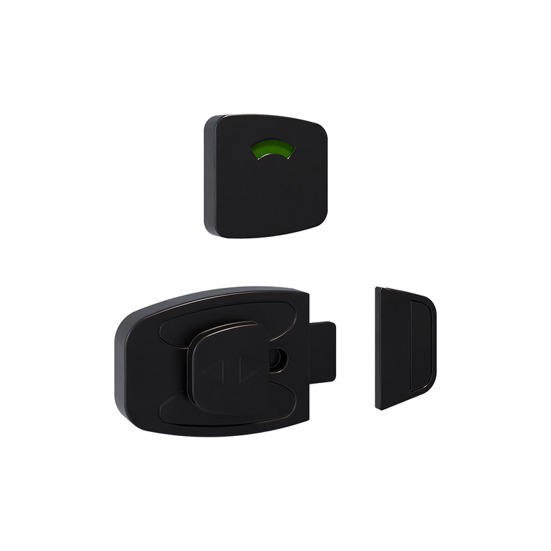 Sera Slide Lock & Indicator Set in Designer Black - SERA_LOCK_DESIGNER