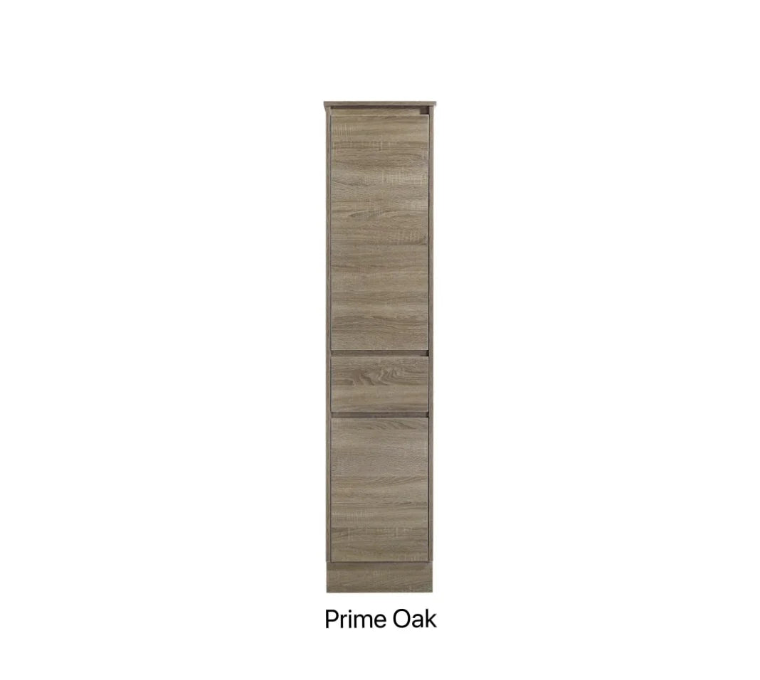 Fingerpull Freestanding Tallboy & Storage Cabinet 410x410x1800mm - Various Colours