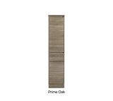 Fingerpull Freestanding Tallboy & Storage Cabinet 410x410x1800mm - Various Colours