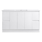 BV03 Gloss White Fingerpull Freestanding Vanity - 600 / 750 / 800 / 900 / 1000 / 1200 / 1500 / 1800mm