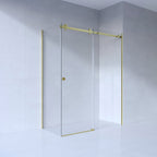 SS08 10mm Sliding Shower Screen – Front & Return, 2100mm High, Various Sizes & Colours