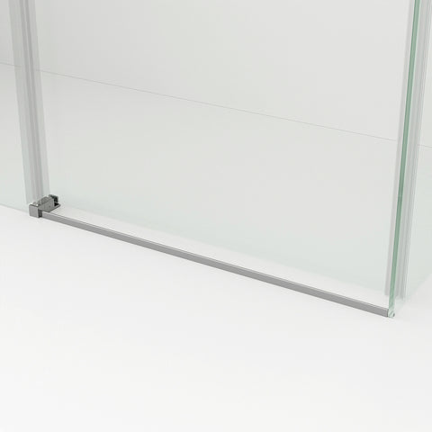 SS08 (2100mm High) Front & Return 10mm Sliding Shower Screen - Various Colours & Sizes