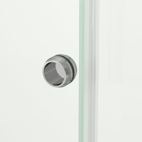 SS08 (2100mm High) Front & Return 10mm Sliding Shower Screen - Various Colours & Sizes