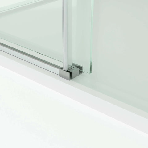 SS20  Sliding Shower Screen (Front + Return) - Various Colours & Sizes