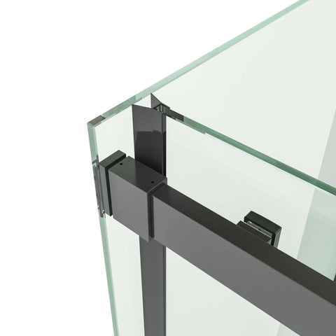 SS20  Sliding Shower Screen (Front + Return) - Various Colours & Sizes