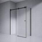 SS28 10mm Frameless Sliding Shower Screen – Front & Return, Various Sizes & Colours