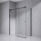 SS28 10mm Frameless Sliding Shower Screen – Front & Return, Various Sizes & Colours