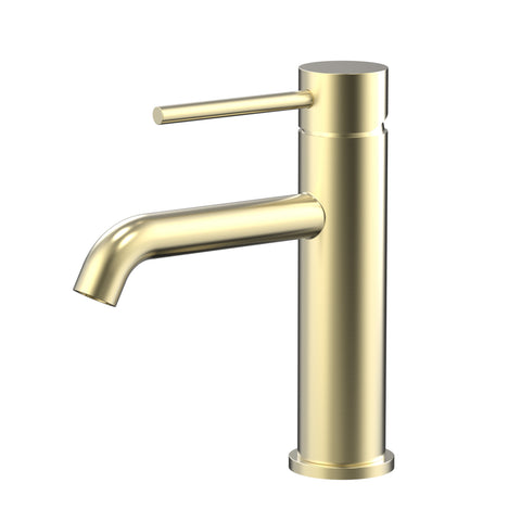 BM17 ELIN Bench Mount Basin Mixer (Curved Spout)- Various Colours