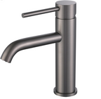 BM17 ELIN Bench Mount Basin Mixer (Curved Spout)- Various Colours