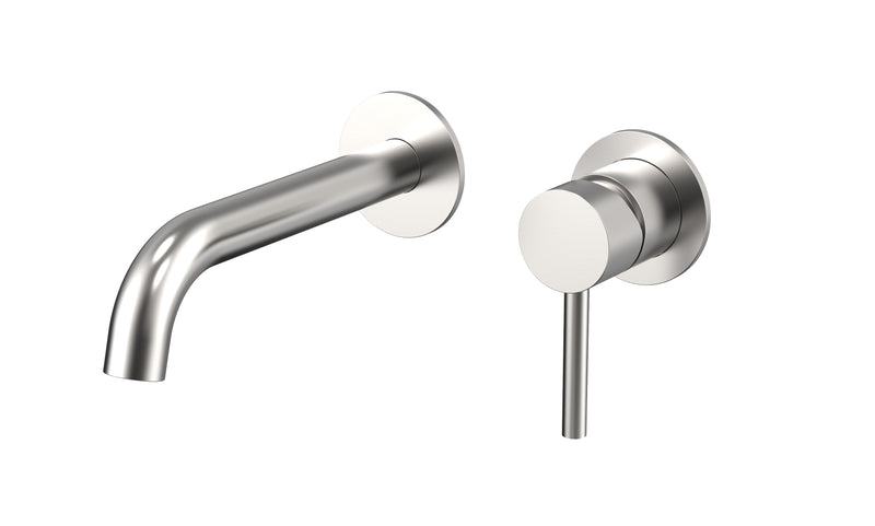 WBM17 ELIN Round Wall Basin/Bath Mixer Set with Spout - Various Colours