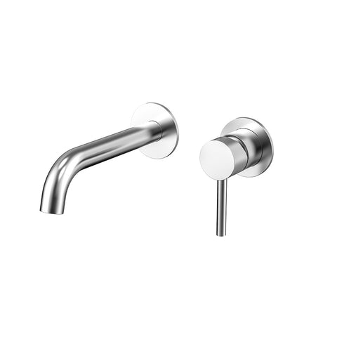 WBM17 ELIN Round Wall Basin/Bath Mixer Set with Spout - Various Colours