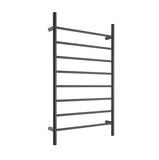 BV Non Heated Towel Ladder Round Bar in Black TL-1150-RND BLK 700mm