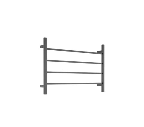 BV Non Heated Towel Ladder Square Bar in Black TL-7050-SQ BLK 700mm