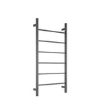 BV Non Heated Towel Ladder Square Bar in Black TL-9246S BLK 460mm