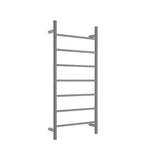 BV Non Heated Towel Ladder Round Bar in Black TL-9246-RND BLK 460mm