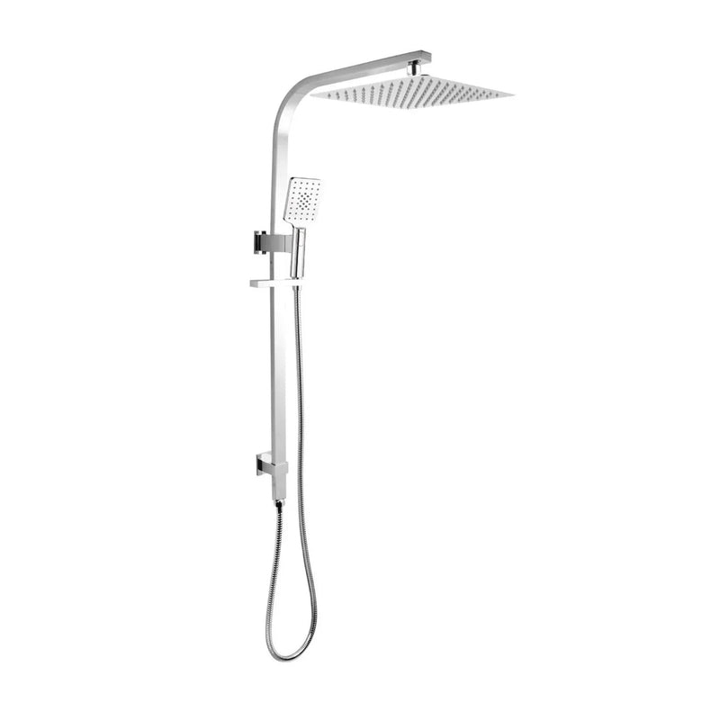 Metro Square Dual Shower Rail - Various Colours