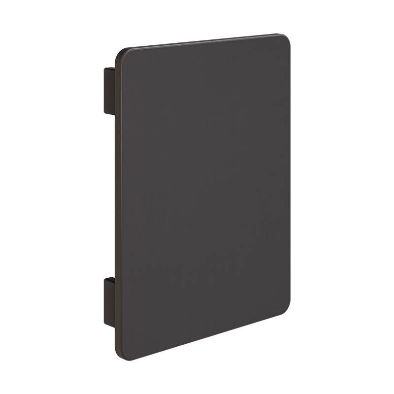 End Cap to suit Universal Head Rail Channel in Designer Black - UNICH_ENDCAP_DES_PACK