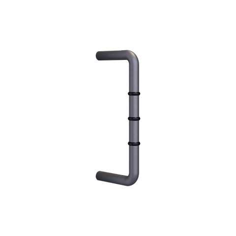 D-Pull Handle with Rubber Stopper in Graphite - ML315R_GRAPHITE