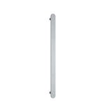 Thermogroup 12V Vertical Bar Brushed Stainless Steel Heated Towel Rail Round VP900BR 900mm