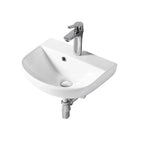 Patzi Gloss White  Wall hung Ceramic Basin 430x360mm