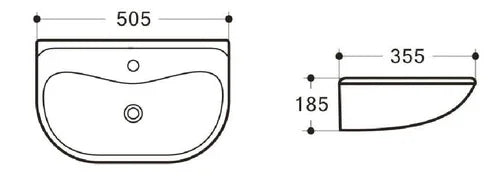 Shower screen wall bracket