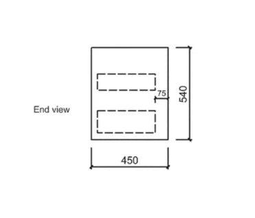 BV10WH Dark Oak Fingerpull Wall Hung Vanity - 600 / 750 / 900 / 1200 / 1500S / 1500D / 1800mm