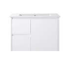 BV03WH Gloss White Fingerpull Wall Hung Vanity