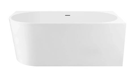 Coming Soon - Winsor Right Hand Corner Freestanding Bath with Overflow 1400mm - Gloss White