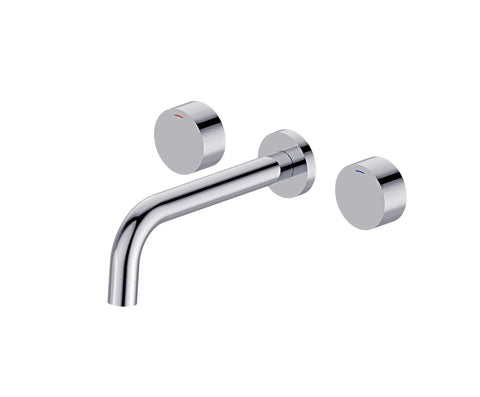 WBM10 Tiara Wall Basin/ Bath Set With Hot And Cold Handle - Various Colours