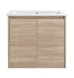 BV59WH (460mm Depth) Wooden Finish Wall Hung Vanity- 600 / 750 / 900 / 1200 / 1500mm