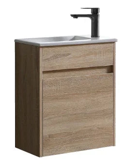 BV31WH Compact Wall Hung Wooden Vanity 465x260mm - Various Colours