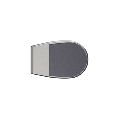 Xcel Series Door Bumper in Satin Chrome Plate - XCEL_BUMPER_SCP
