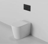 ZM Java Wall Faced Floor Pan With In-Wall Cistern & Touchless Sensor Flush Plate