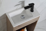 BV31WH Compact Wall Hung Wooden Vanity 465x260mm - Various Colours