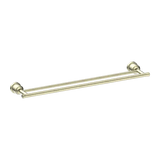 York Double Towel Rail 600mm - Various Colours