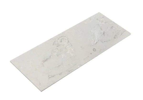 AU Alpine Silica-Free 25mm thick Solid Surface Flat Vanity Top - Various Sizes