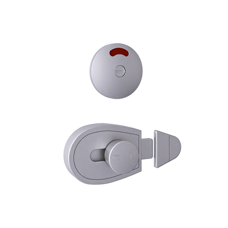 Xcel Slide Lock & Emergency Release Indicator Set in Antimicrobial - XCEL_SLIDELOCK_ANMB