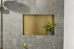 Premium Stainless Steel Shower Wall Niche - Various Colours & Sizes