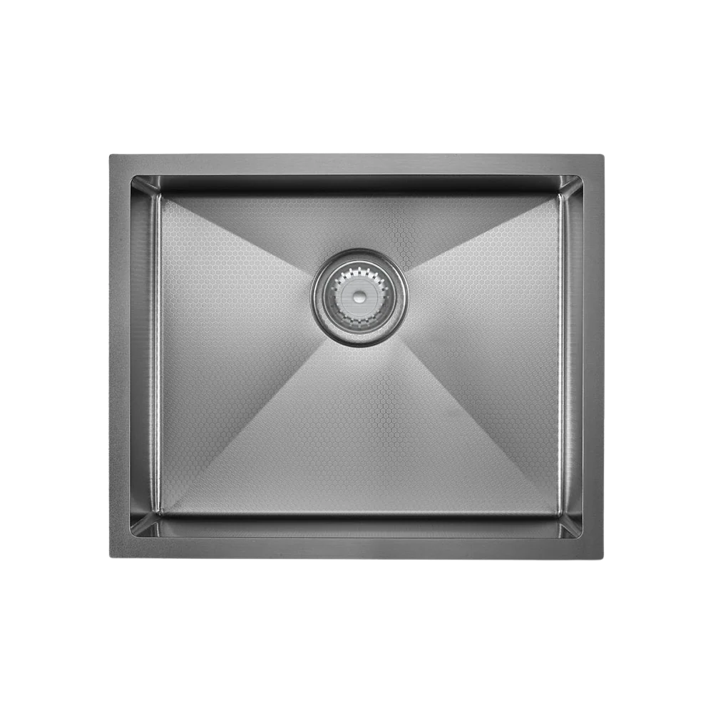 Exon Single Bowl Drop in/Undermount Kitchen / Laundry Sink  600x450mm - Stainless Steel