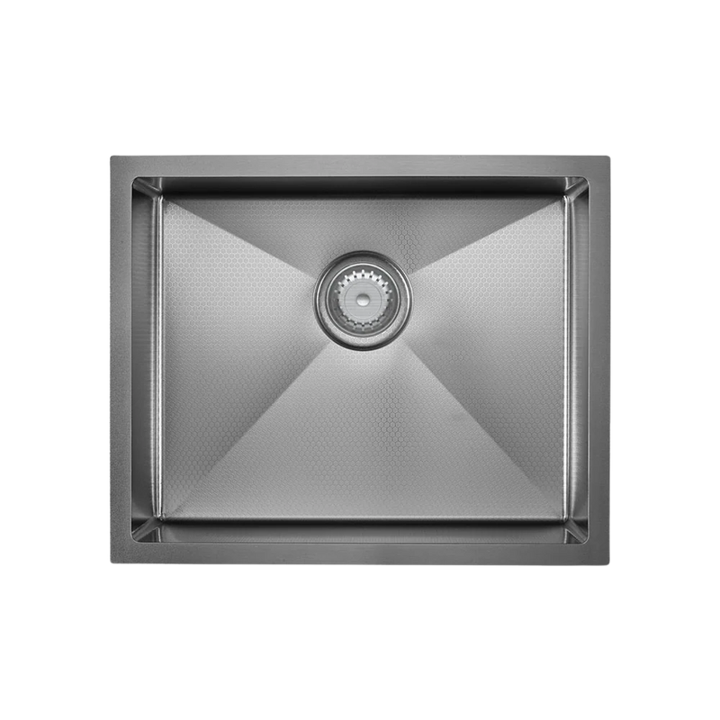 Exon Single Bowl Drop in/Undermount Kitchen / Laundry Sink  600x450mm - Stainless Steel