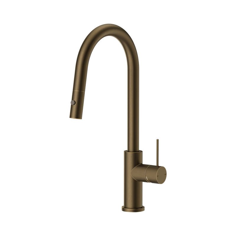 Mecca Pull Out Sink Mixer With Vegie Spray Function- Various Colours
