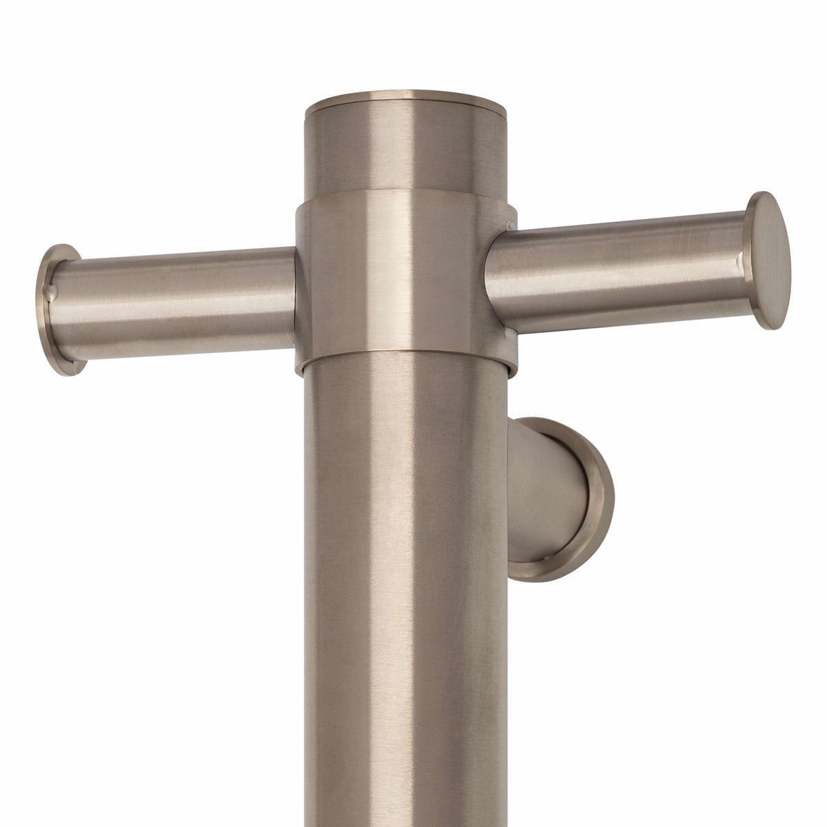 Thermogroup Brushed Nickel Vertical Heated Rail (VSH900HBN) - Stock Clearance