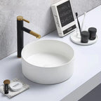 Nebula Round Counter Top Ceramic Basin 300x300mm - Various Colours